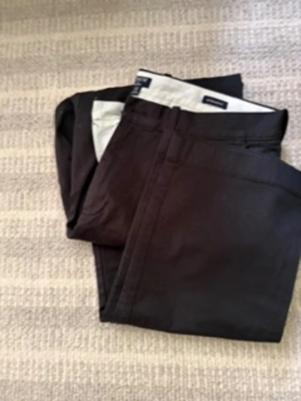 J Crew Flex chinos, Black, 34x 34, NWT